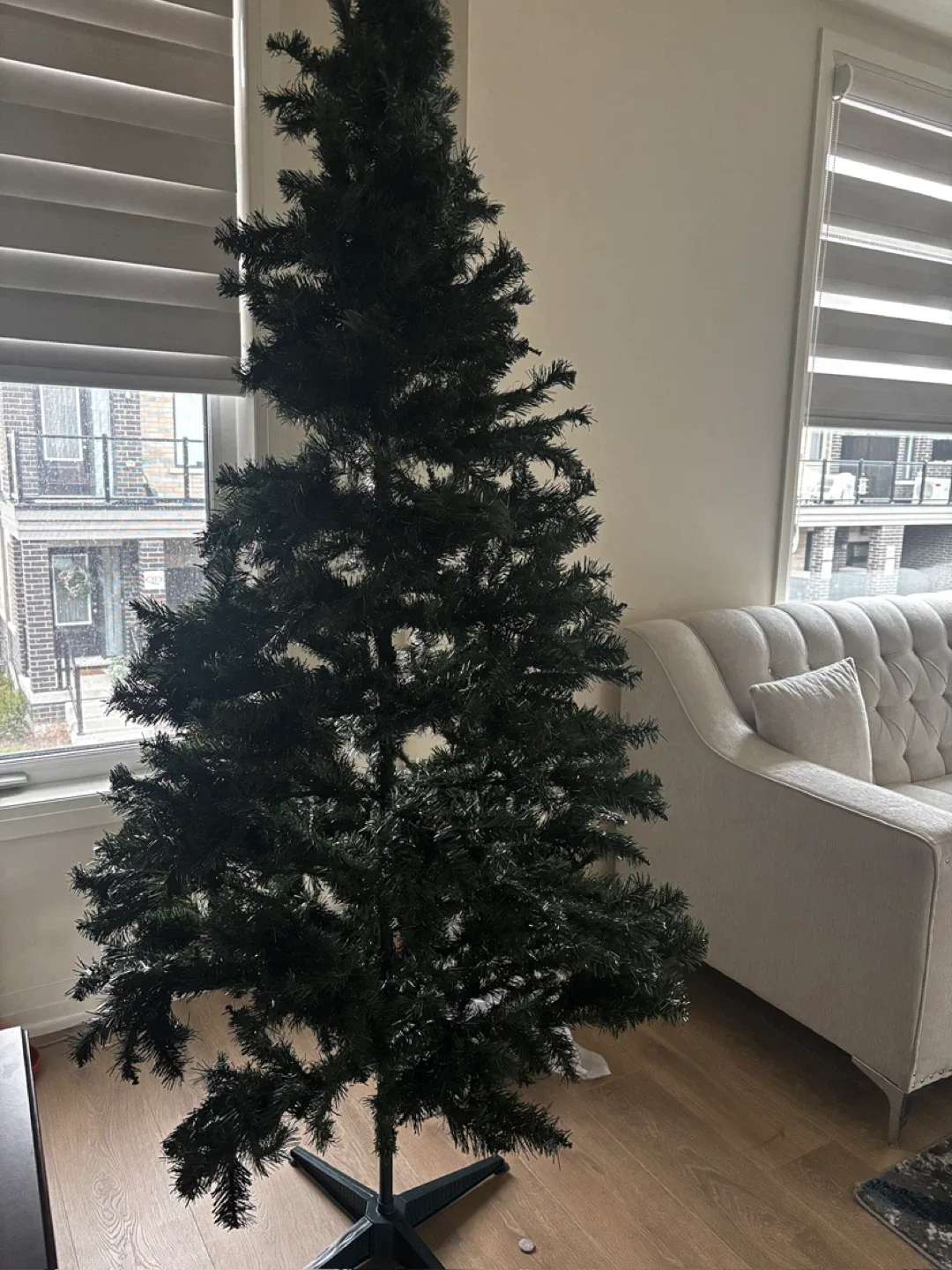 7 FT Alberta Spruce Unlit Christmas Tree