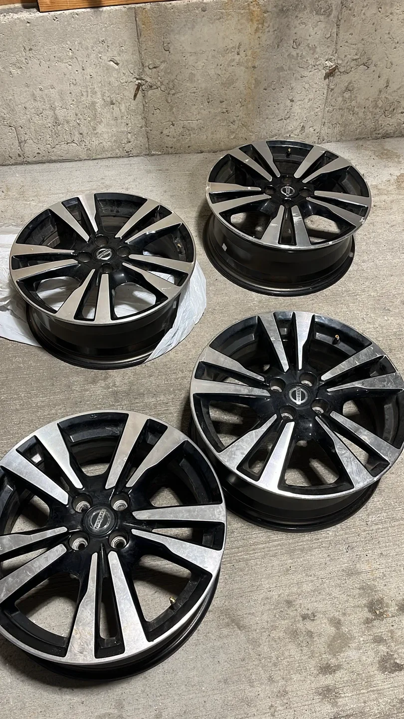 17” Alloy Rims 17x6.5 OEM NISSAN Kicks 2018-2020
