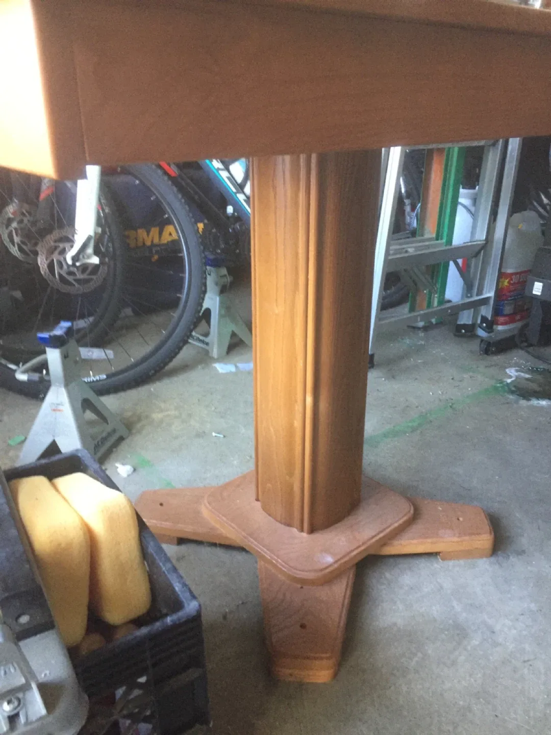 Wood Dining Table with Leaf image indicator(4)