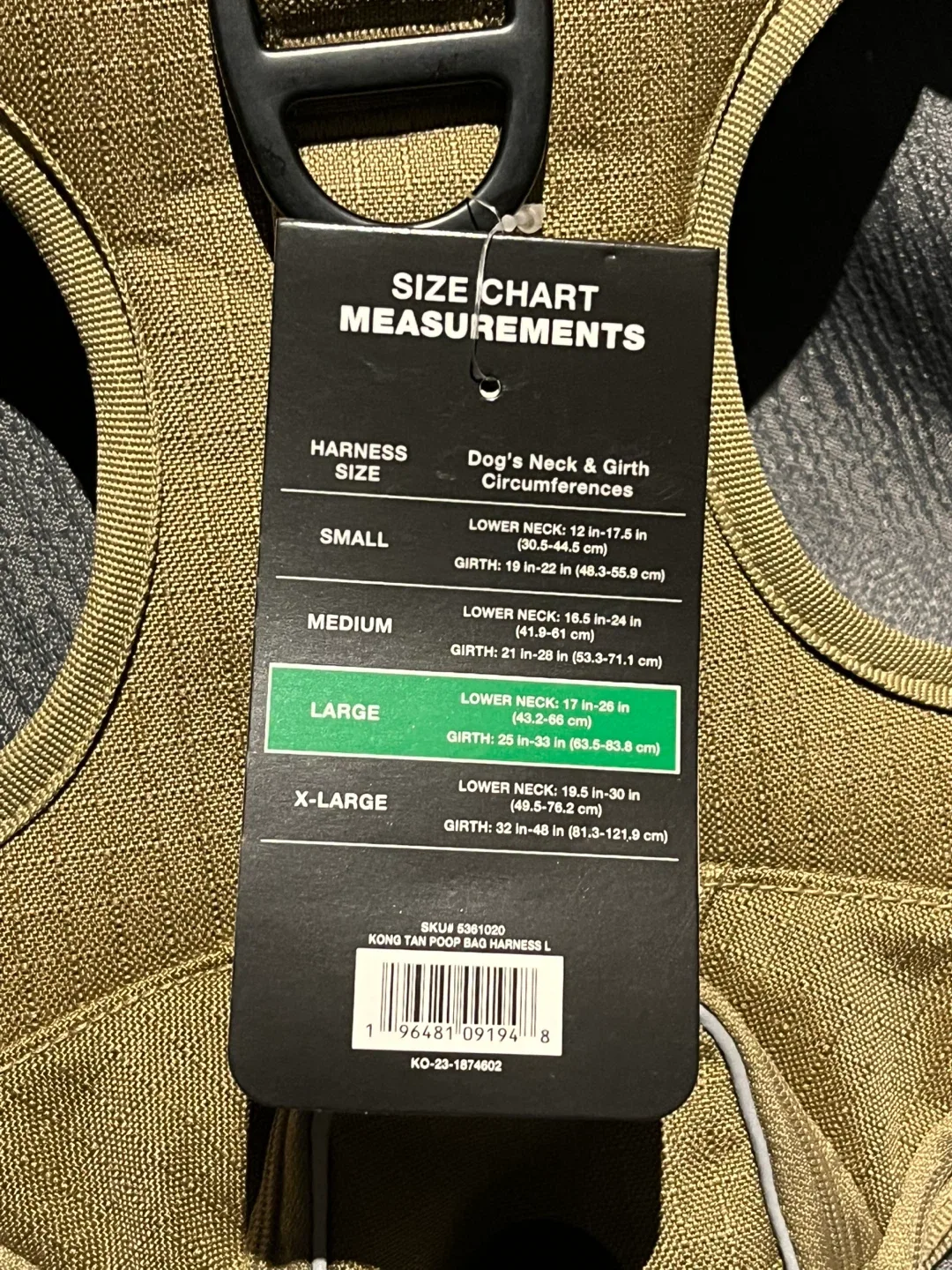 Kong Strongest Dog Harness - Size Large image indicator(3)