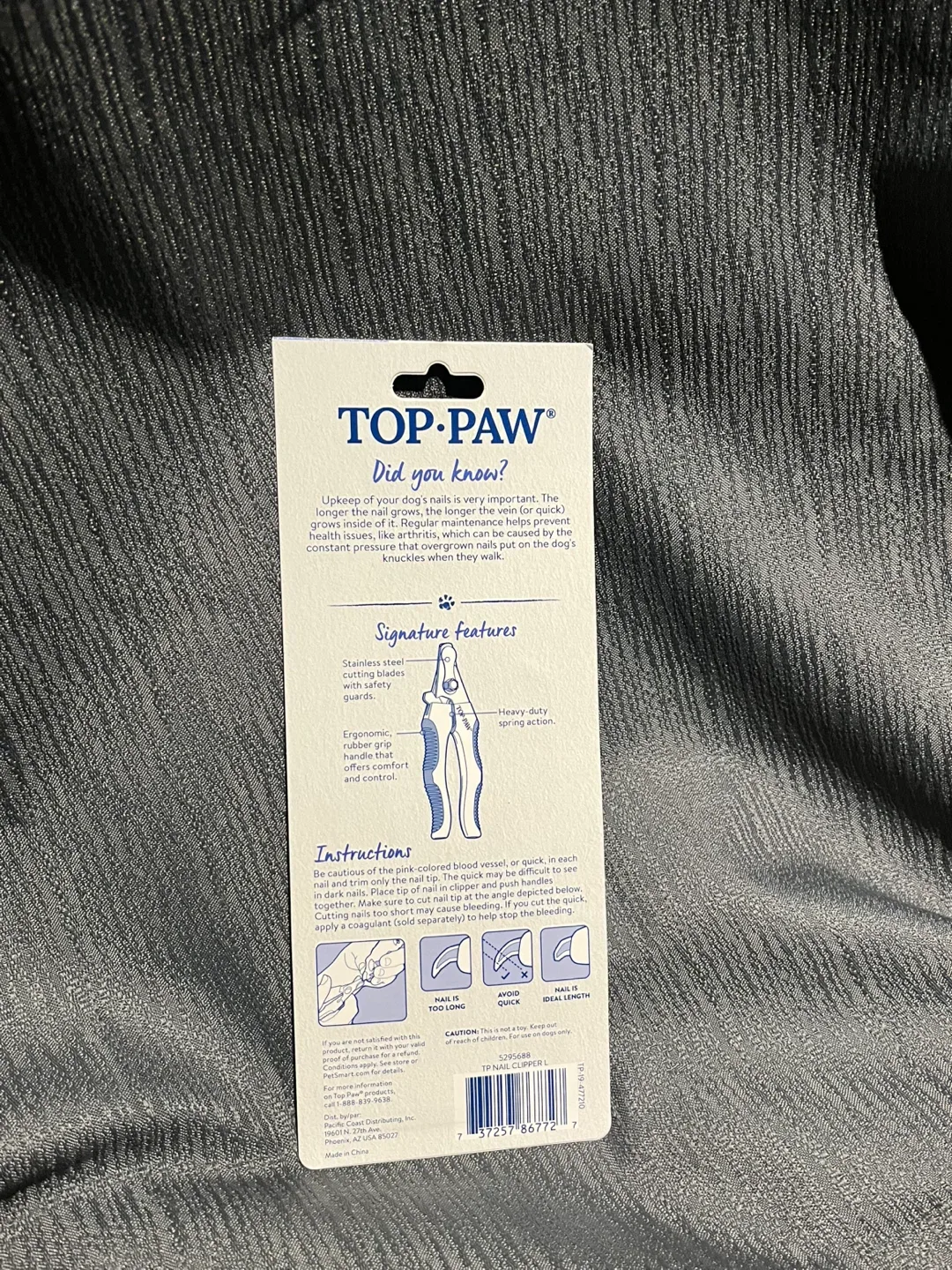 TOP-PAW Large Nail Clipper - New image indicator(2)