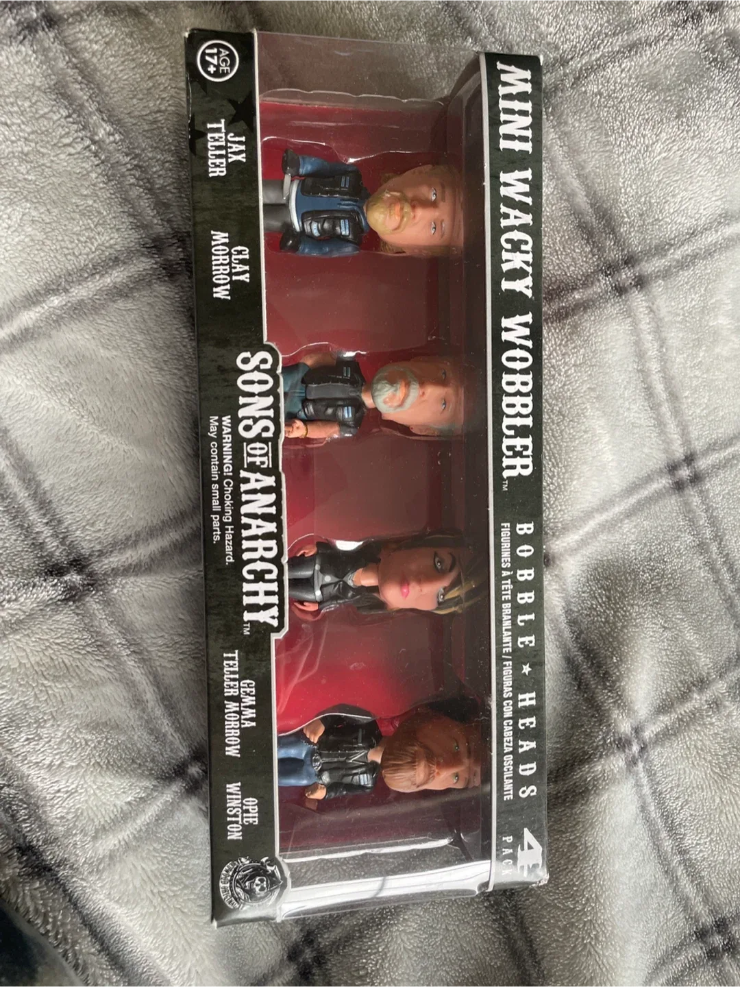 New Sons of Anarchy Mini Wacky Wobbler 4 Pack