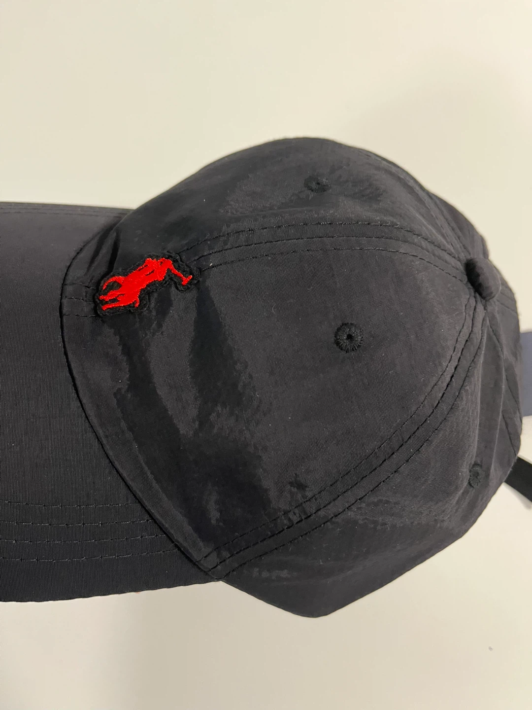 Ralph Lauren Polo Cap - Black with Red Logo - photo 5