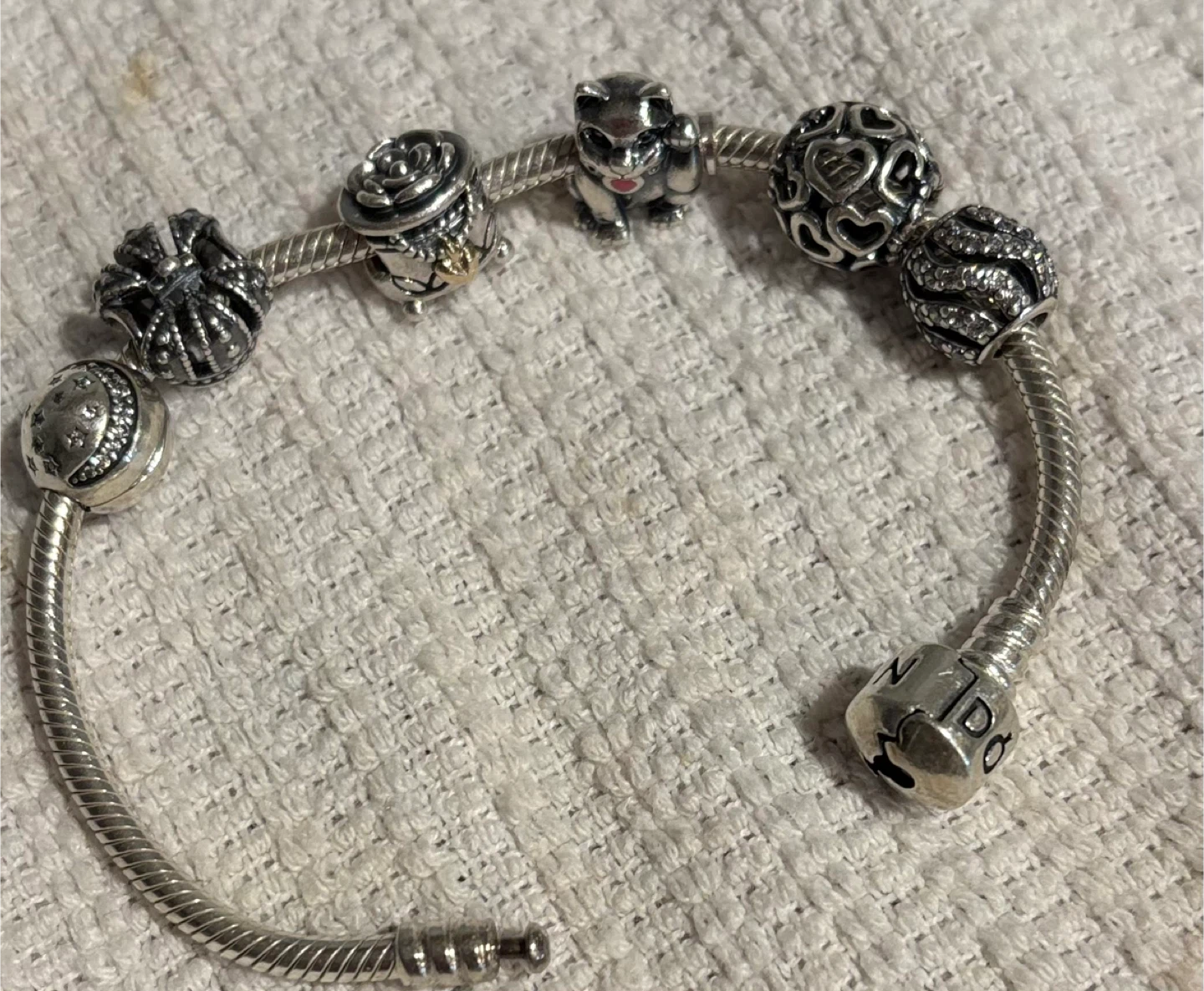 Pandora Silver Charm Bracelet - photo 2