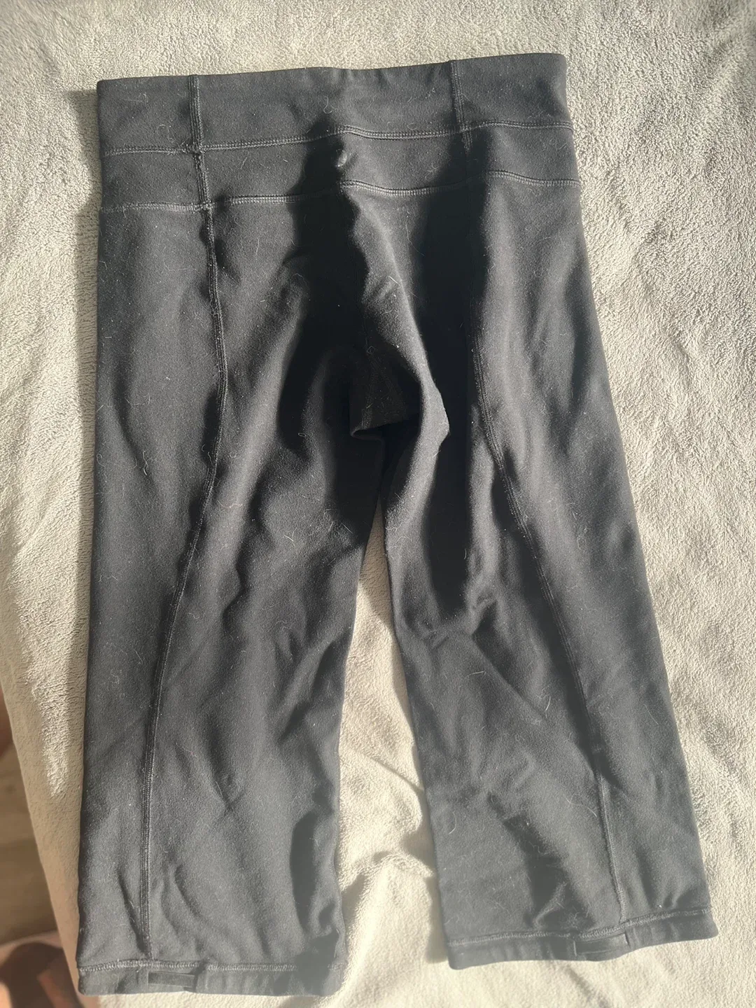 Lululemon Black Cropped Leggings