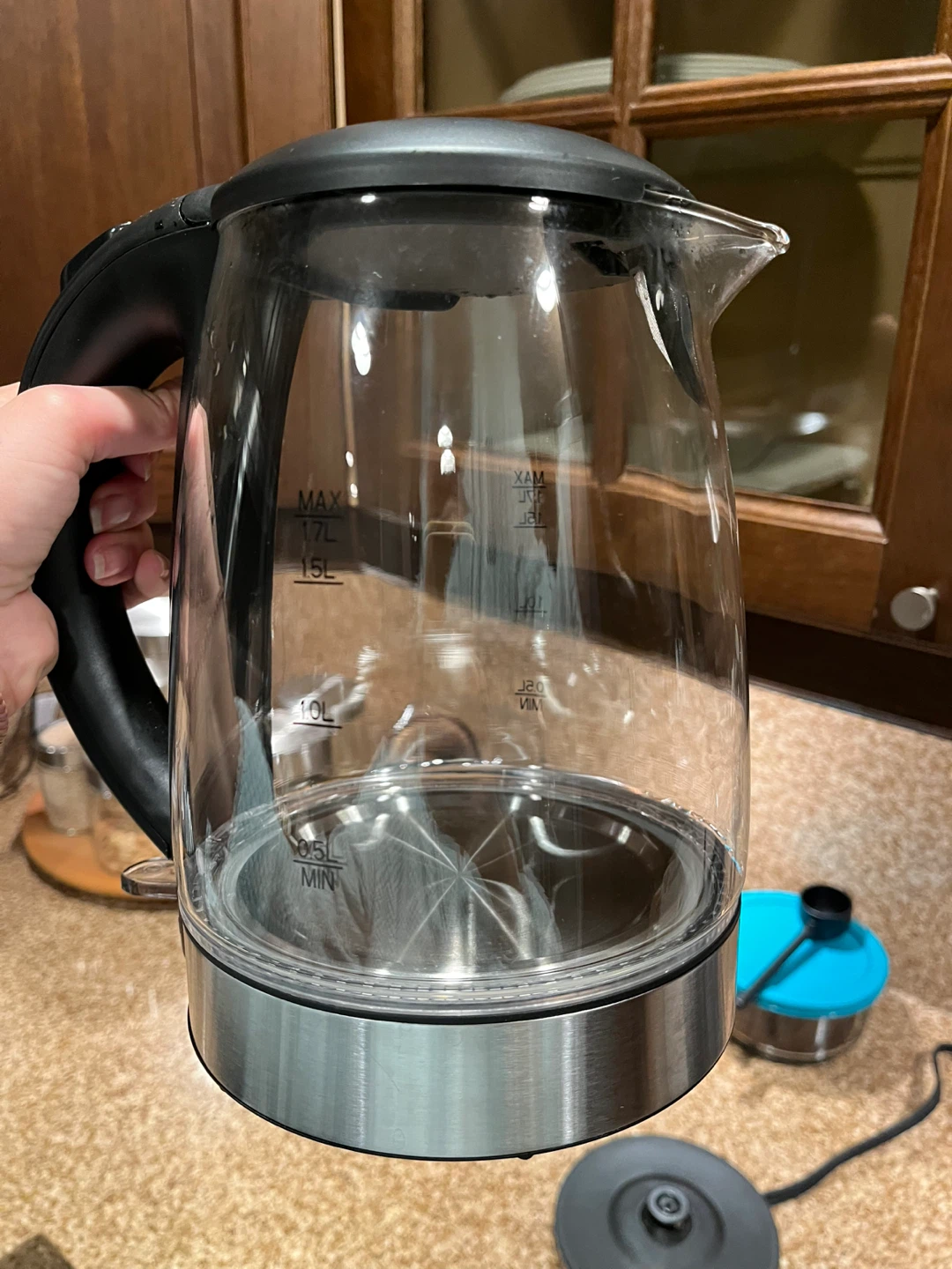 Salton Cordless Electric Glass Kettle - photo 3