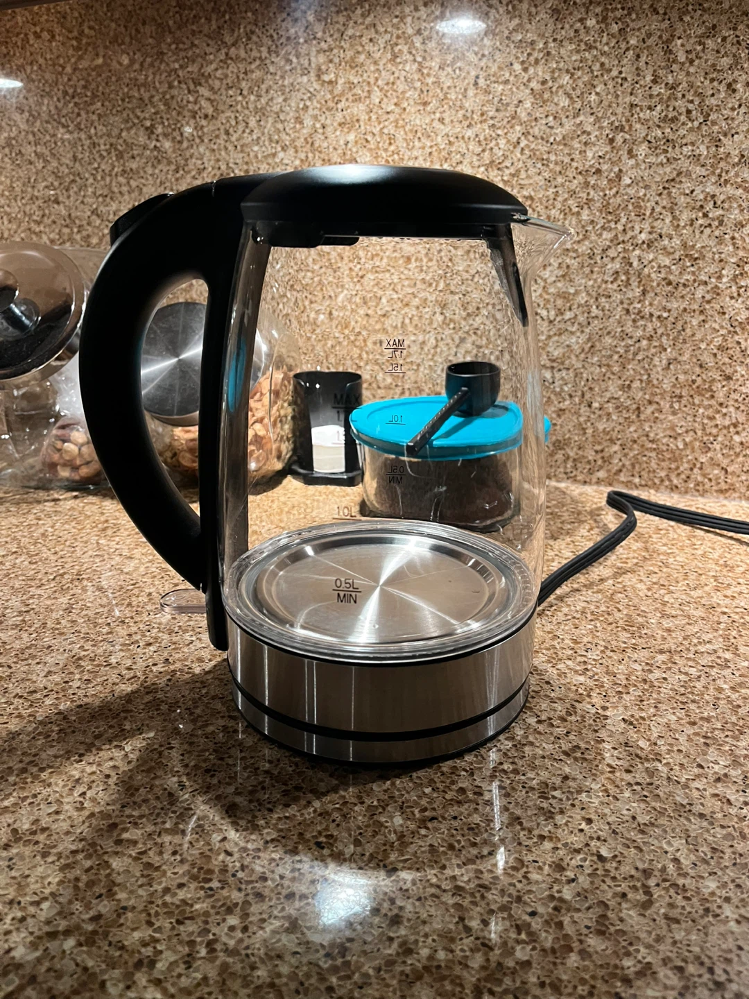 Salton Cordless Electric Glass Kettle - photo 2