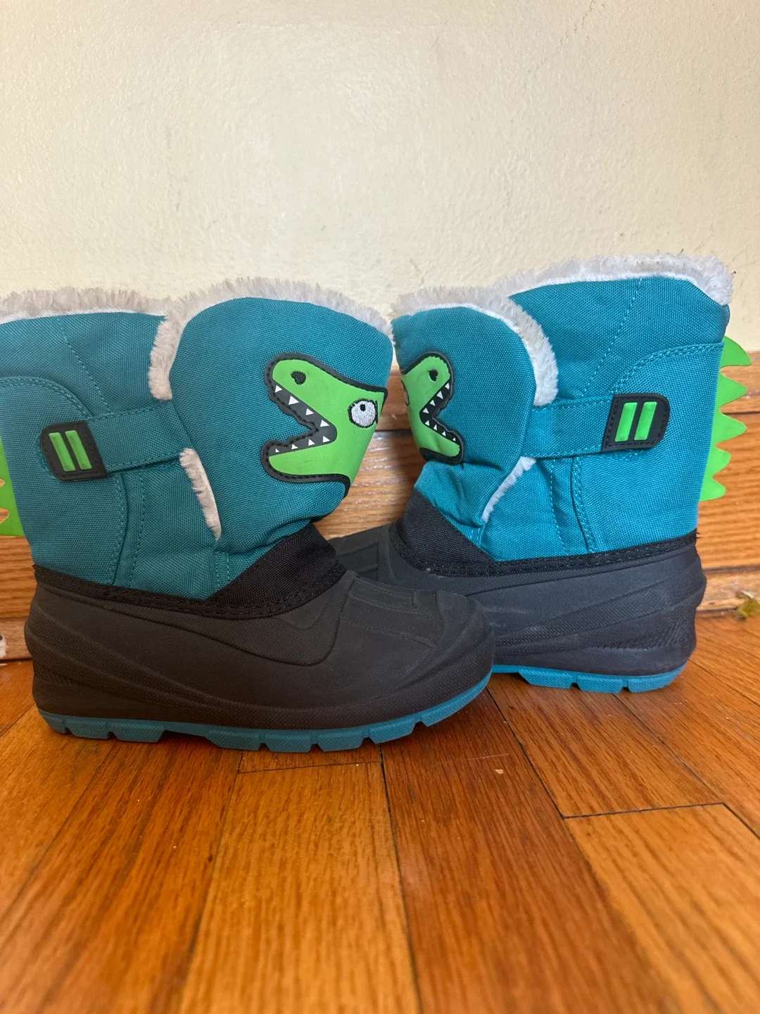 Dinosaur Winter Boots - Size 12