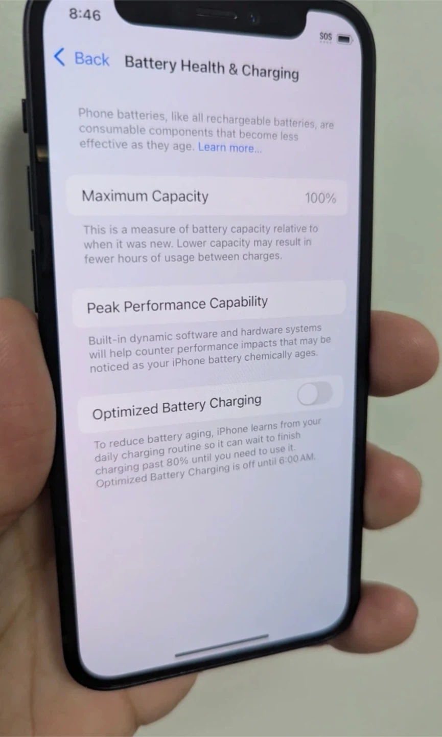 iPhone 12 Mini 128gb 100% Battery - photo 2