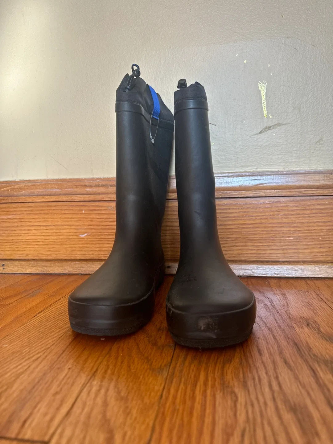 Black Rain Boots