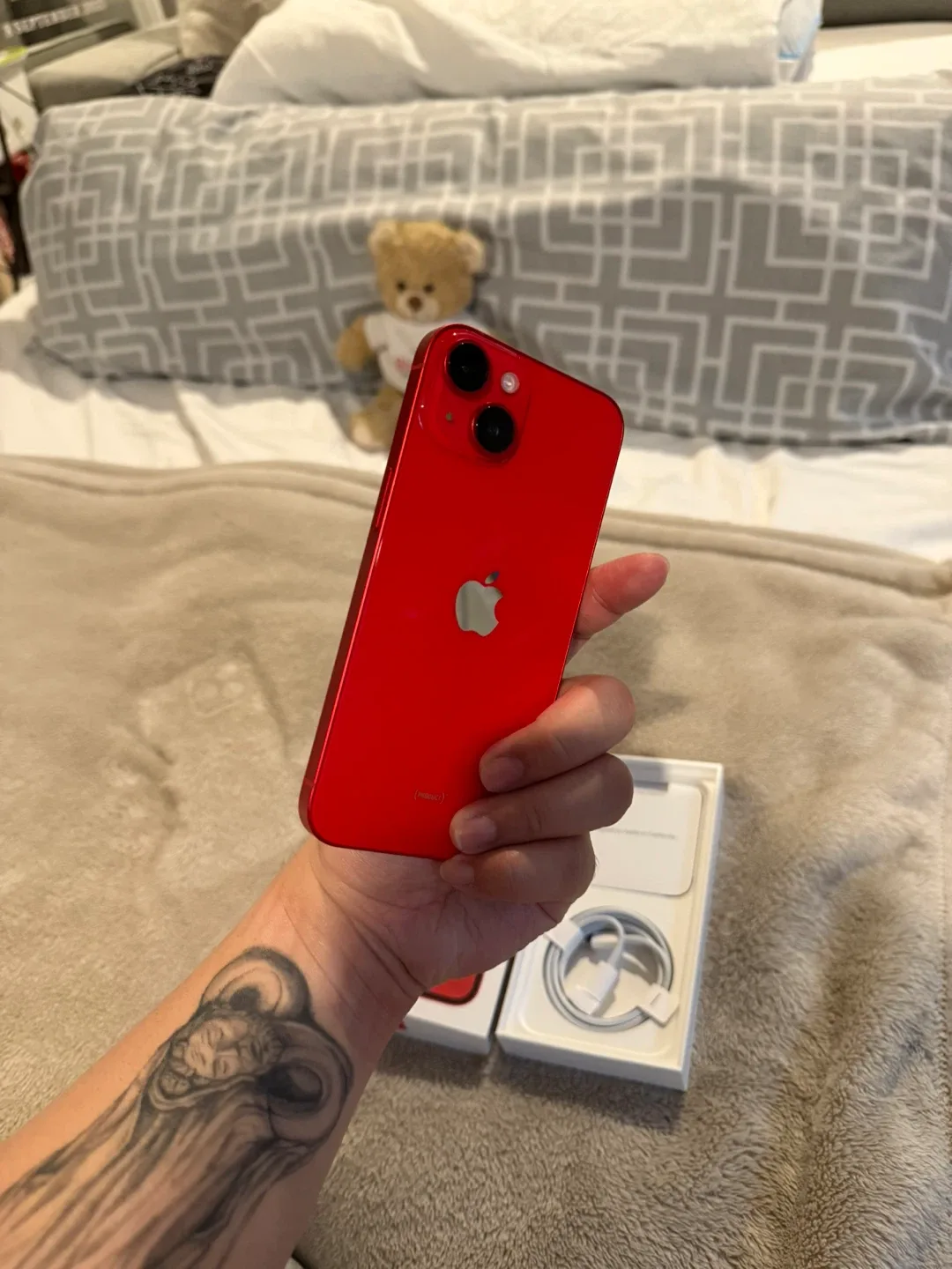 Apple iPhone 14 - Red and blue image indicator(4)