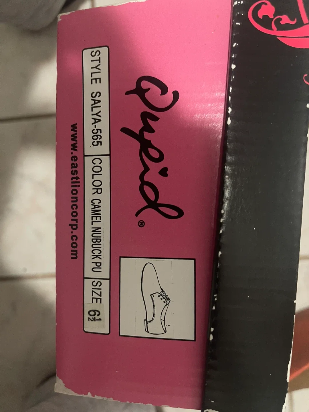 Qupid Tan Lace-Up Women’s Oxfords size 6.5 image indicator(5)