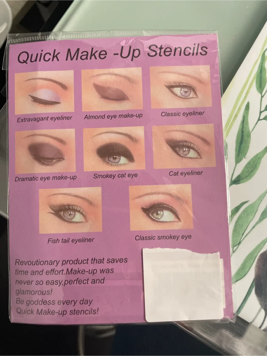 Quick Make-Up Stencils
