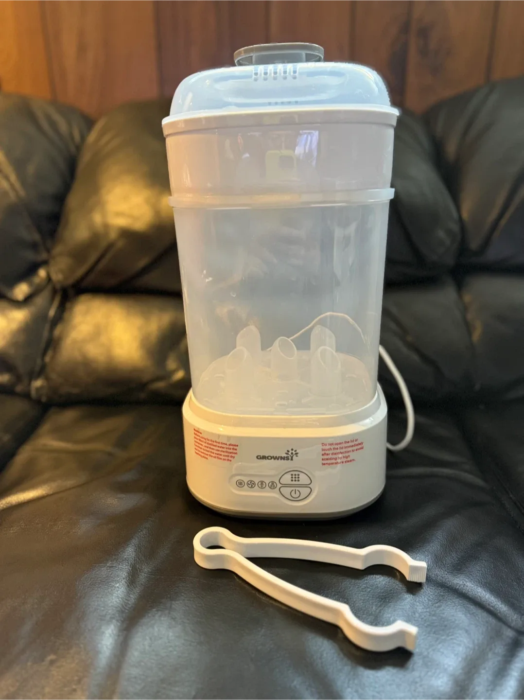 Grownsy Compact Electric Bottle Sterilizer & Dryer