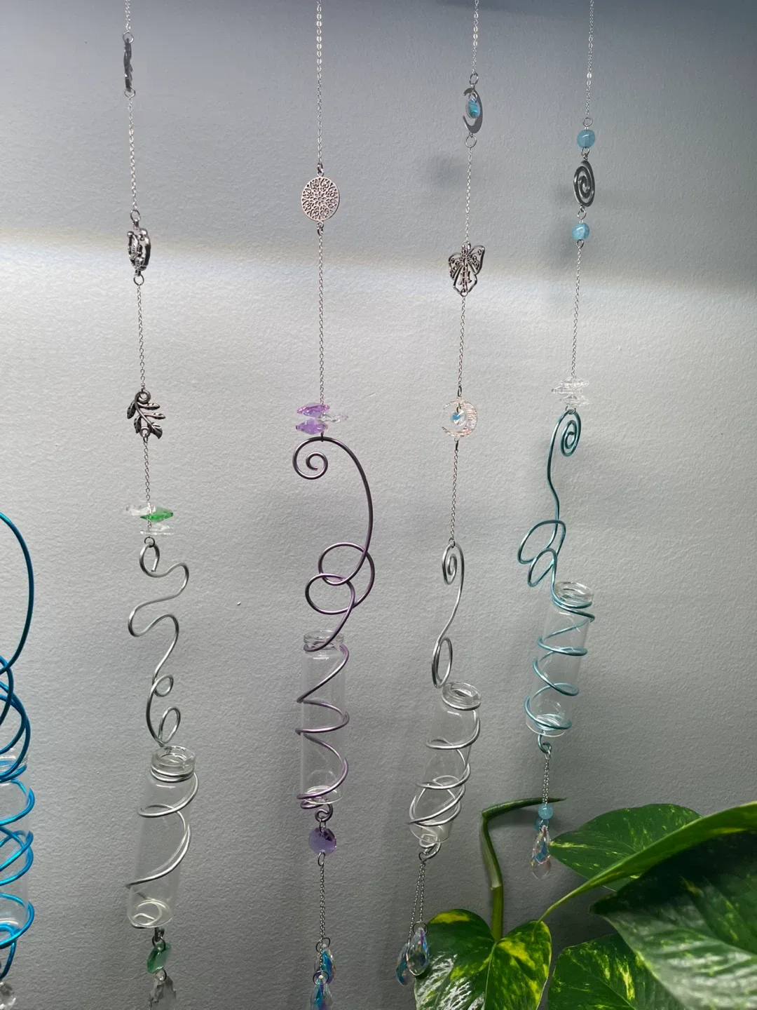 Hanging Suncatcher Propagation Jars☀️🌿 image indicator(2)
