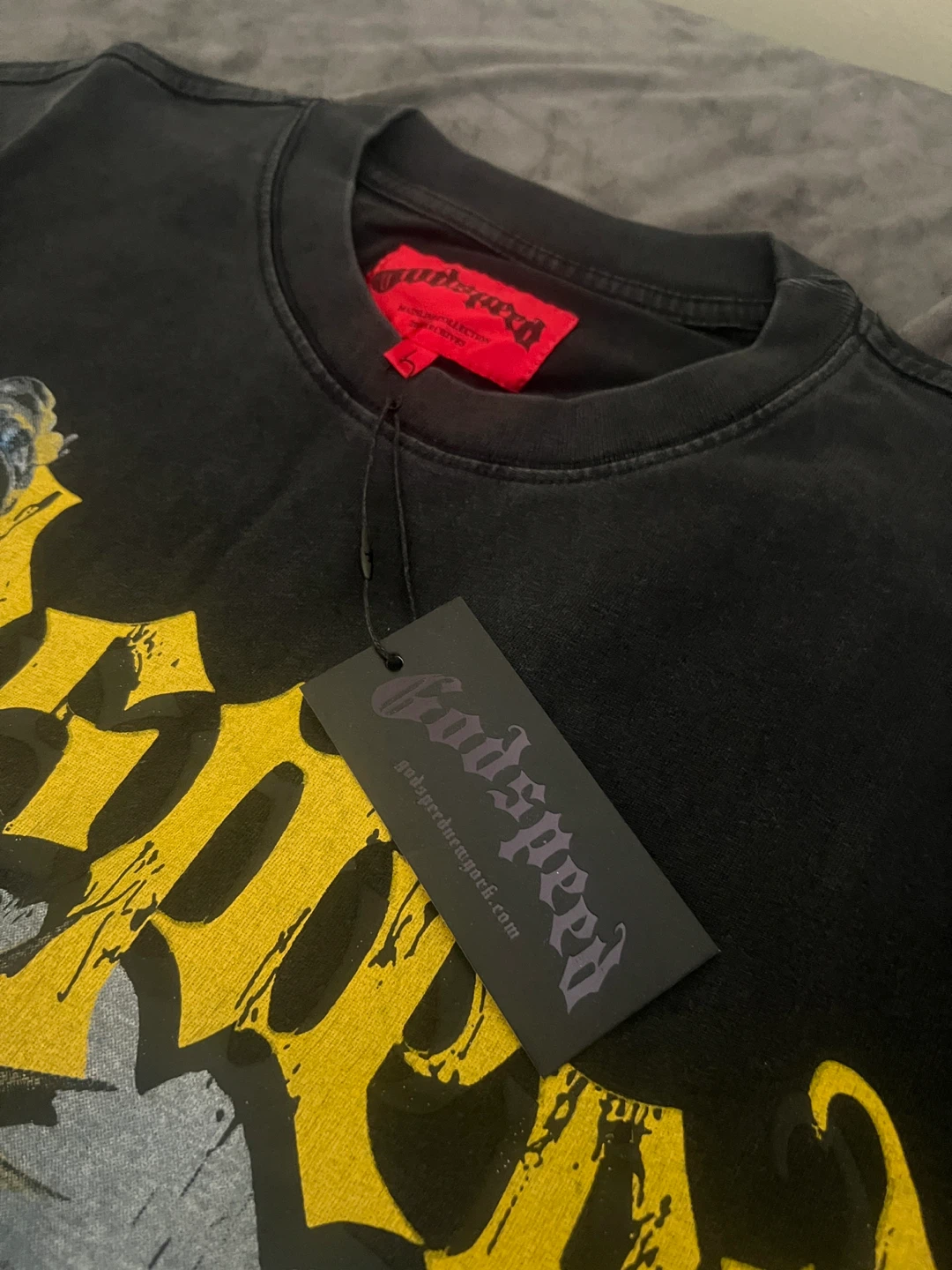 Godspeed Black Graphic Tee, Size L - photo 3