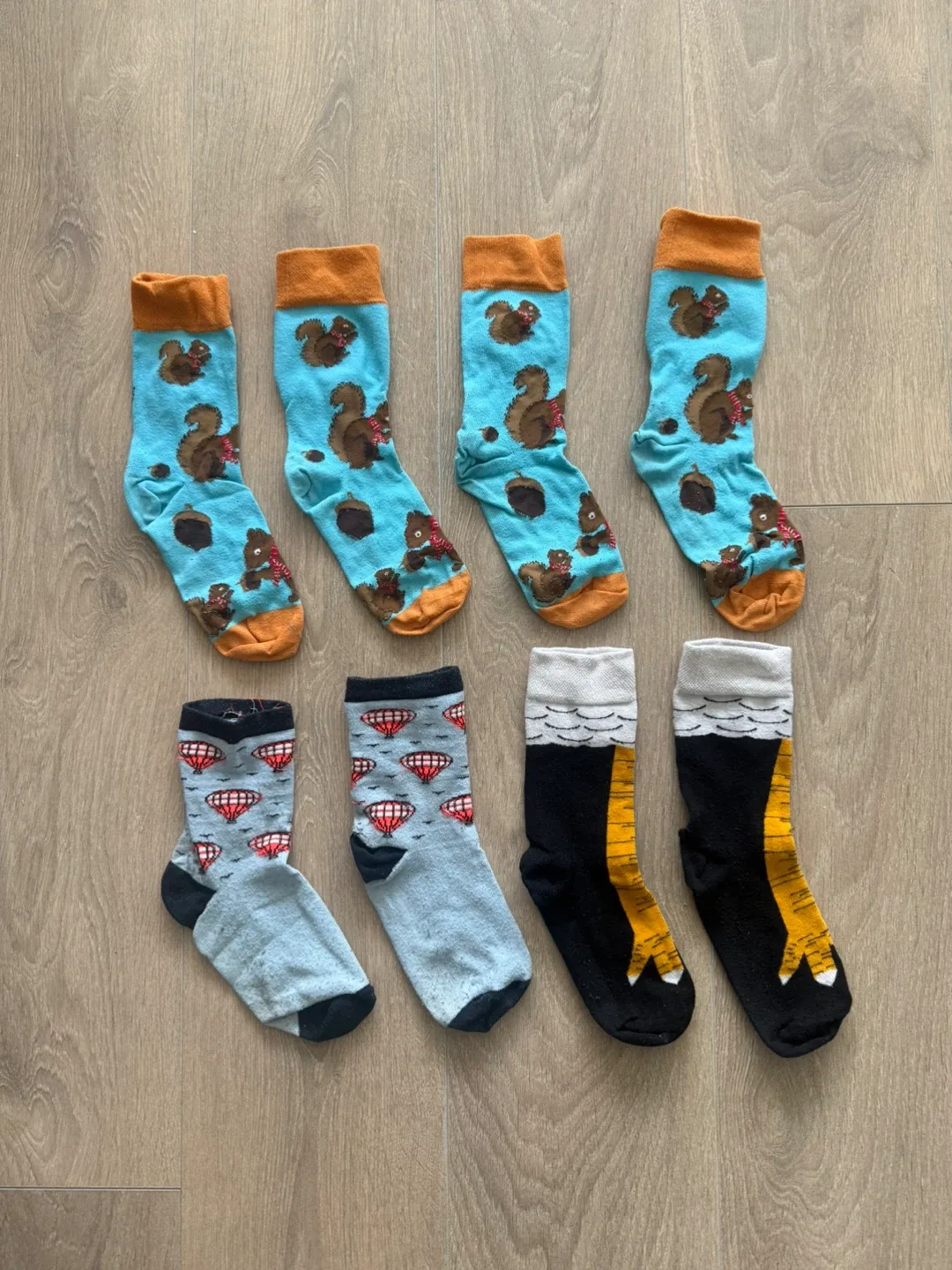 Assorted Pattern Socks - Fun Designs!