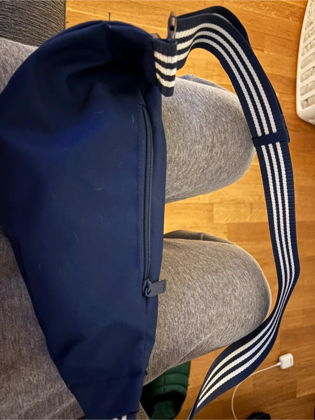 Adidas Navy Blue Belt Bag image indicator(2)
