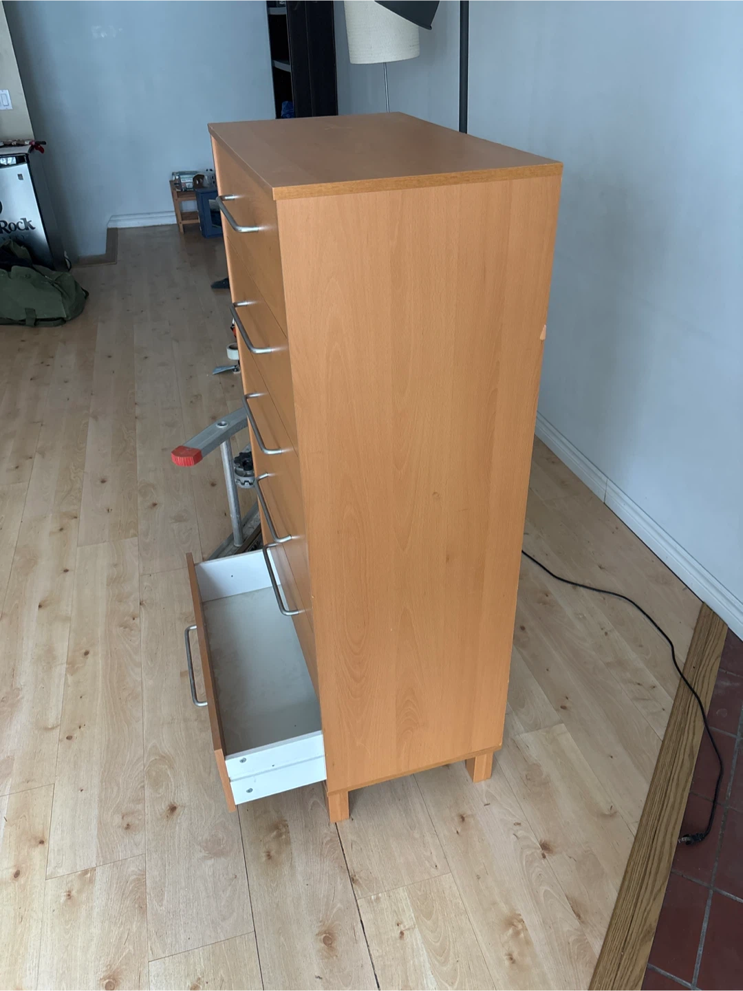 Wooden 5-Drawer Dresser - photo 4