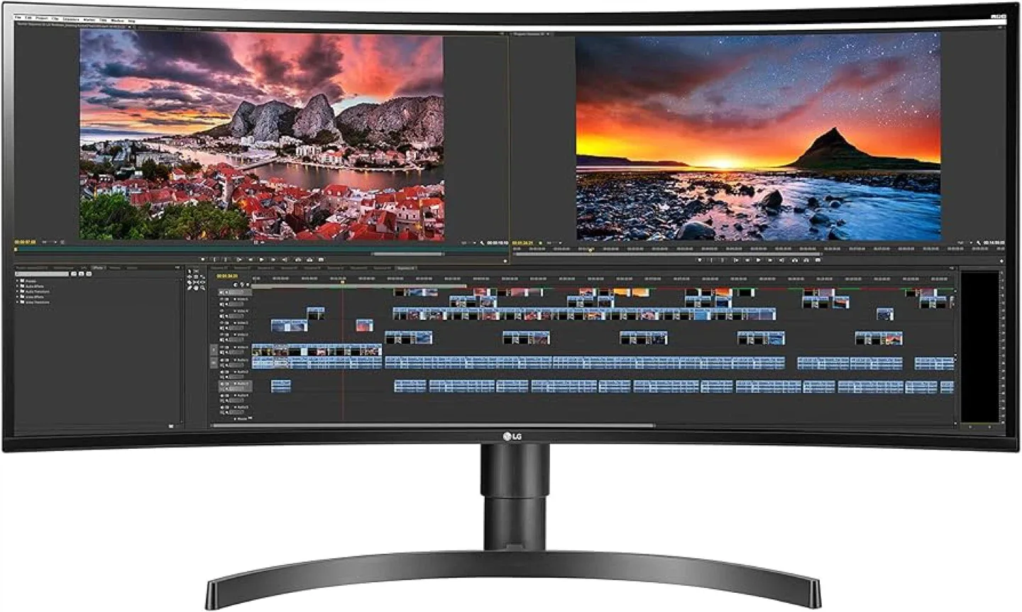 LG 34WN80C-B UltraWide Monitor