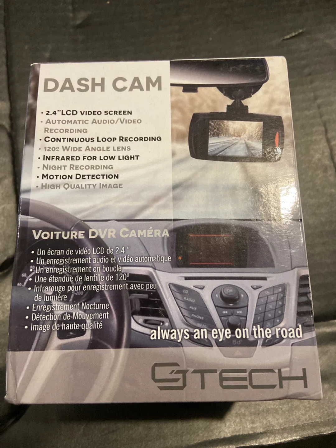 G-Tech Dash Cam - New in Box