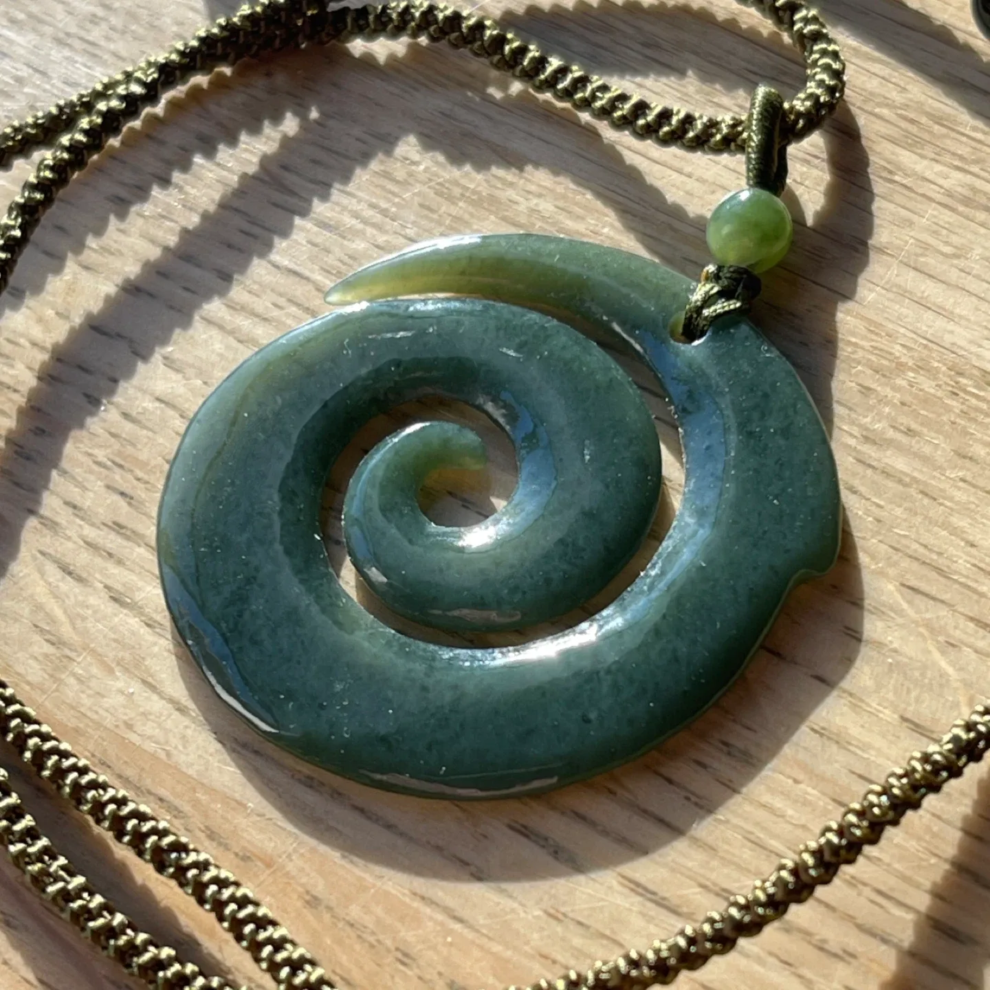 Canadian Nephrite Jade necklace - Prosperity