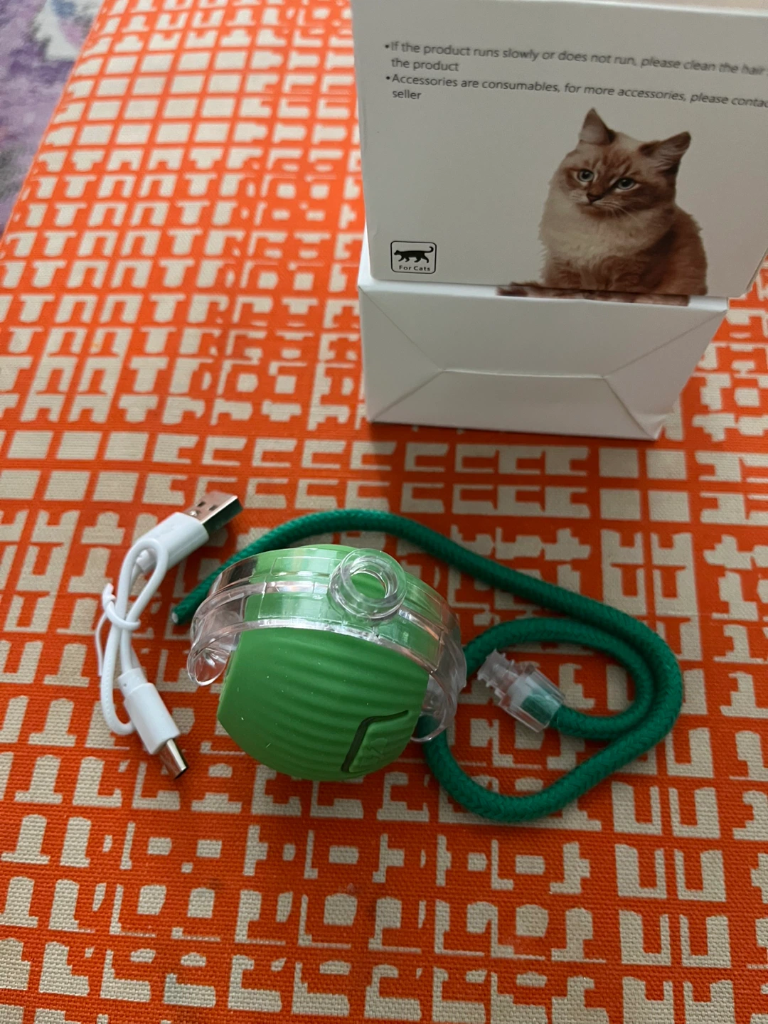 P02 Cat Toy - Interactive Motion Ball - photo 5