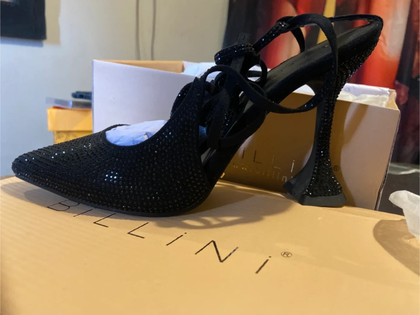 Billini Black Heels US 9