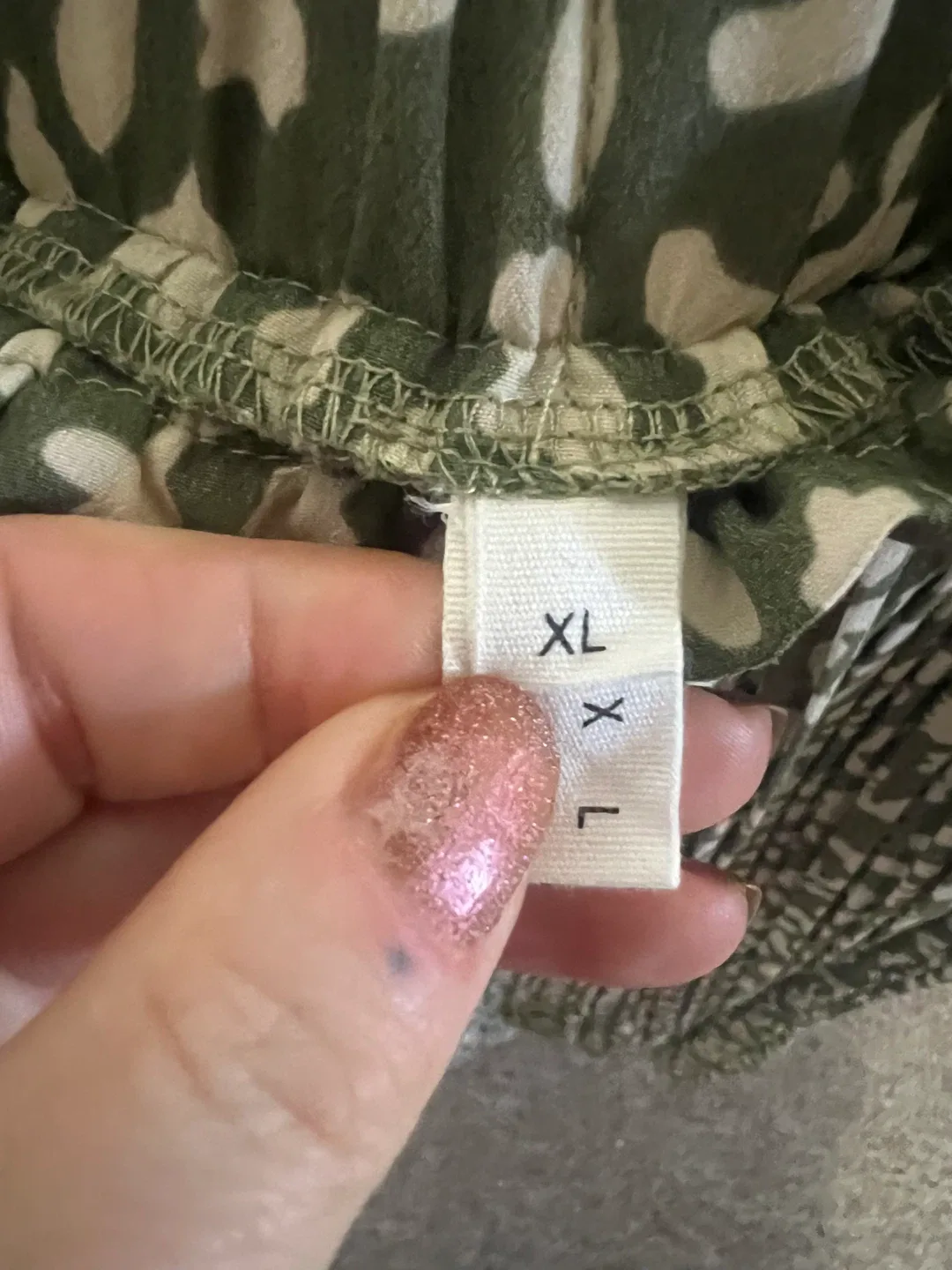 Green Leopard Skirt XL image indicator(6)