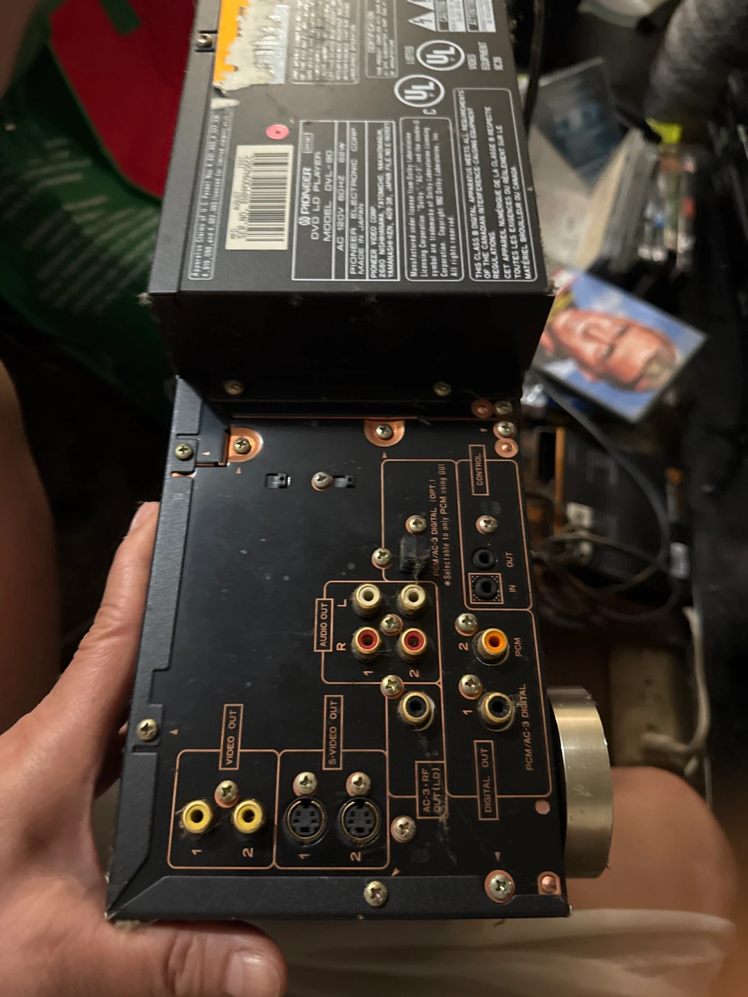 Pioneer DVL-90 Elite DVD/LD Player - photo 2