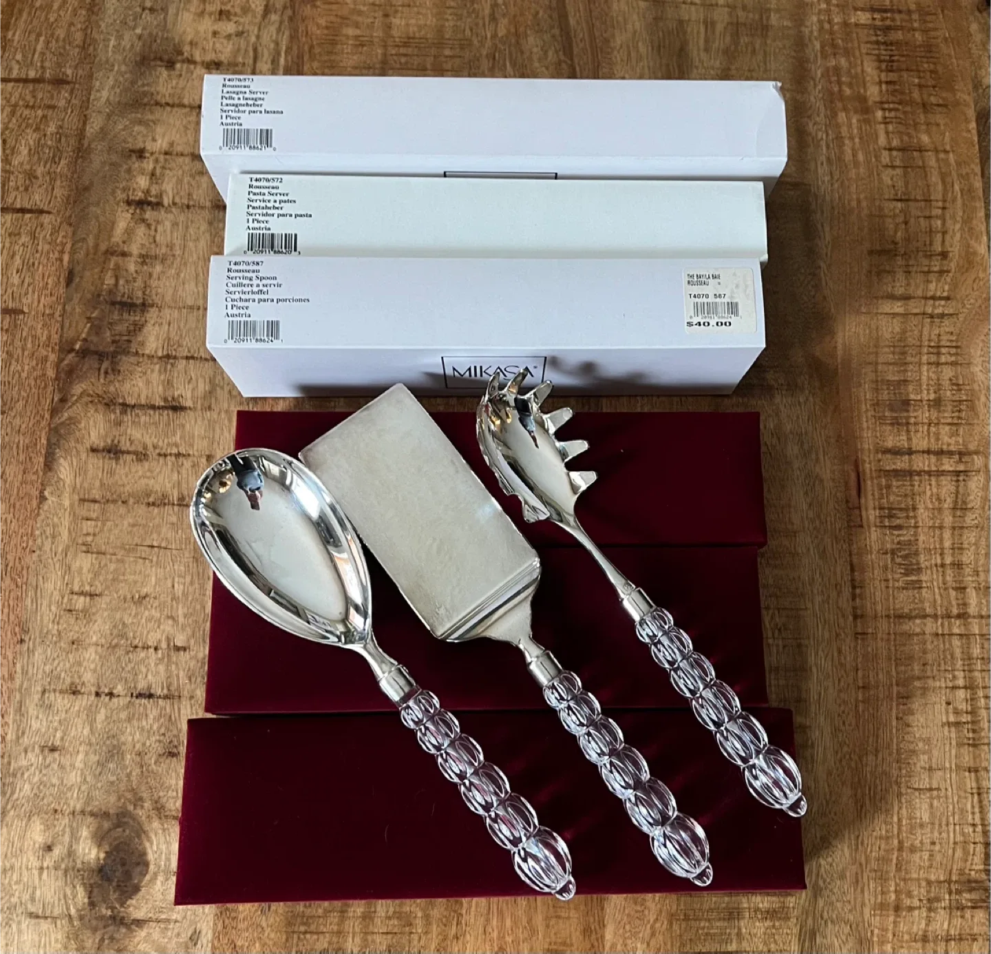 Vintage Mikasa Serving Set