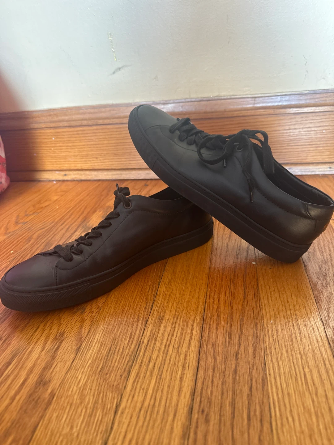 Good Man Brand Black Leather Sneakers - photo 3