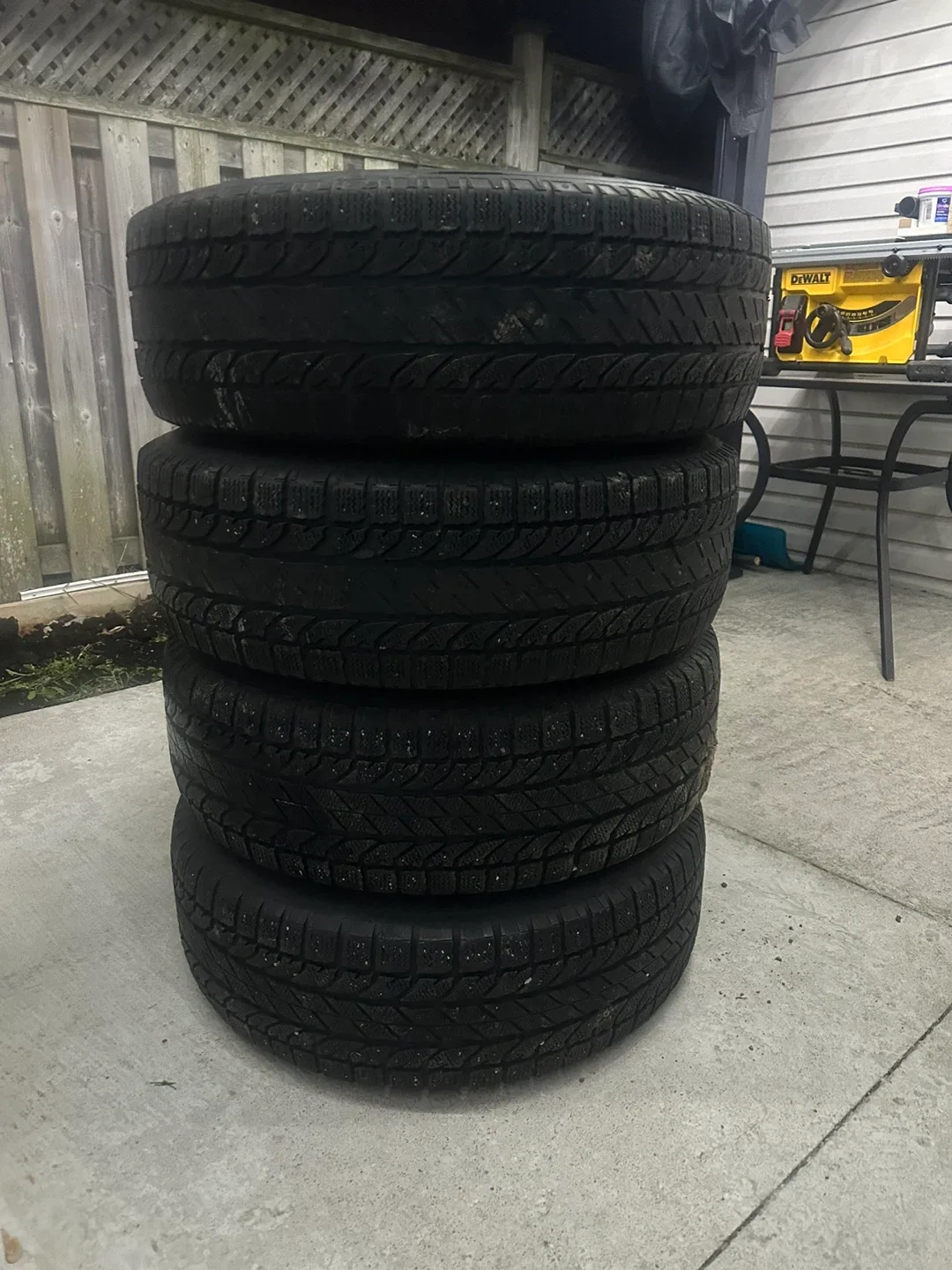 Acura Winter Tires on Rims - Slalom Winter X