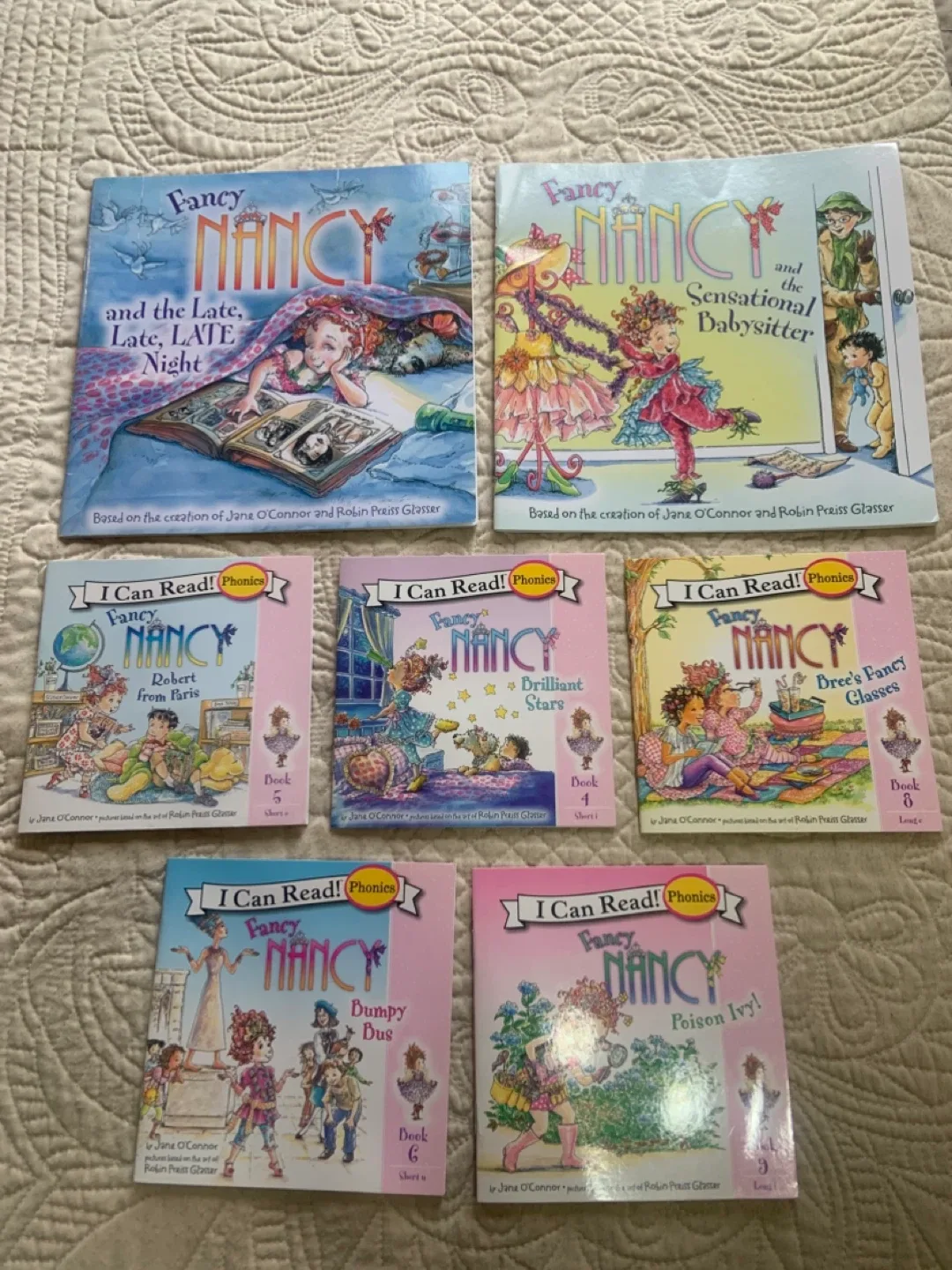 Fancy Nancy Books - Set of 7