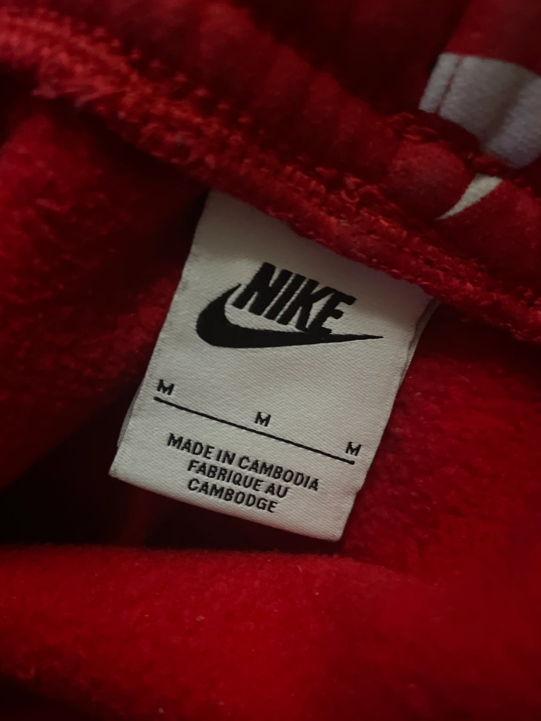 Nike Red Sweatpants - Size M - photo 2