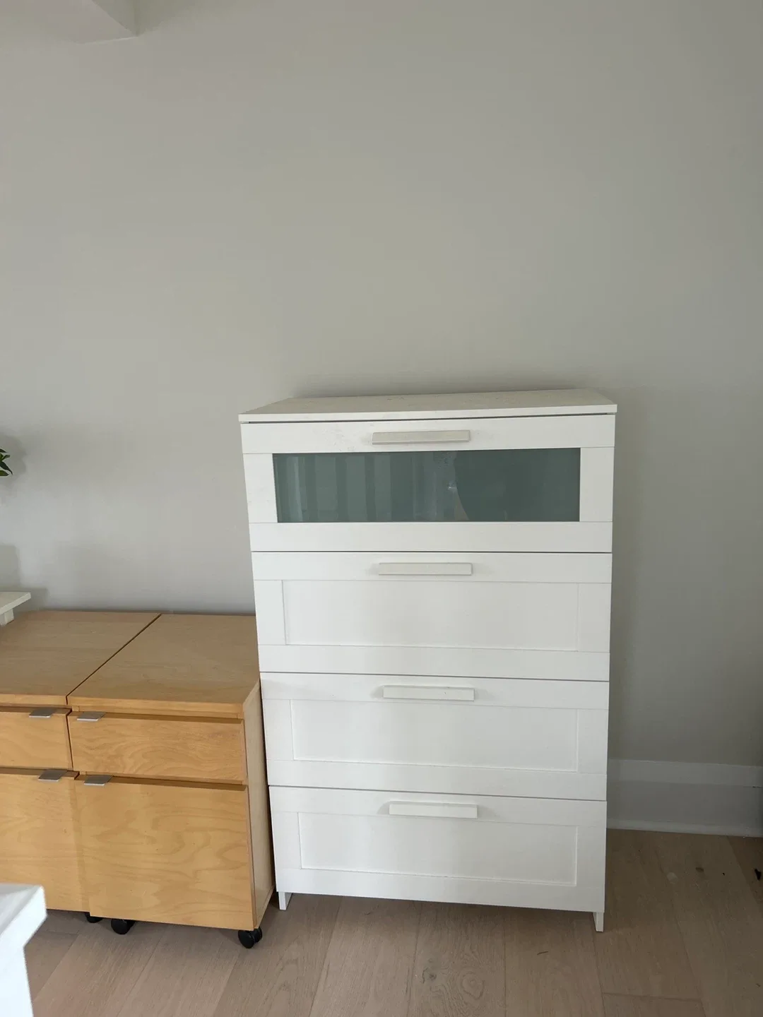 IKEA Hemnes White 5-Drawer Chest