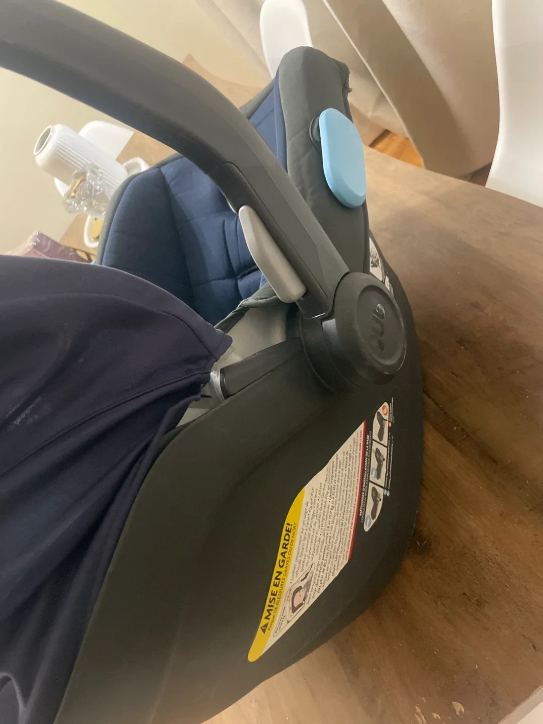 UPPAbaby Mesa Infant Car Seat - Navy Blue image indicator(6)