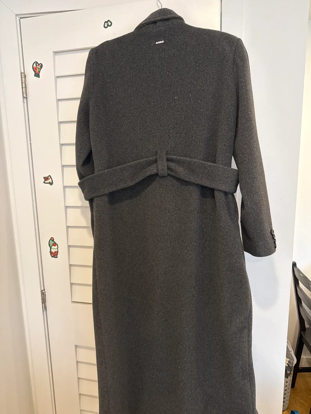 Aiiz Coat - Grey, Belted image indicator(3)