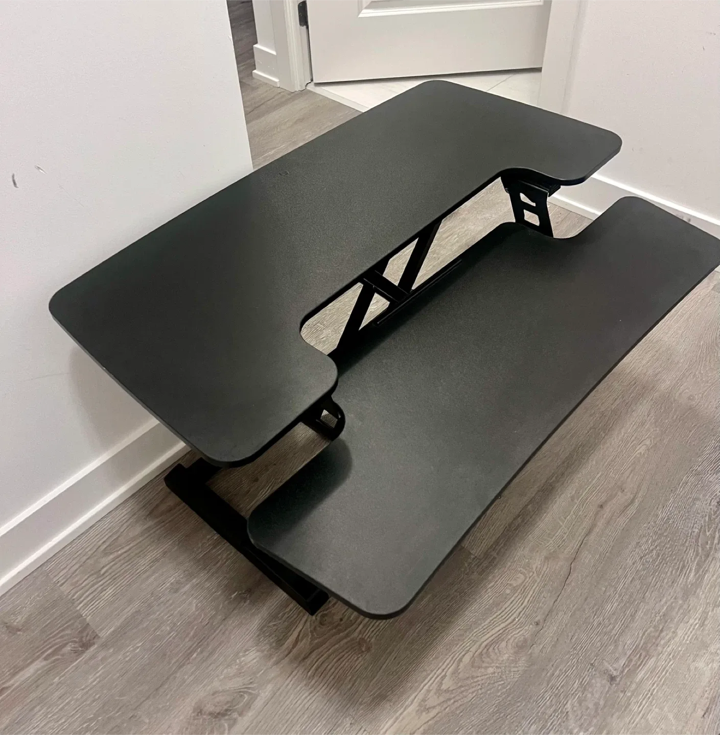 Black Standing Desk Converter