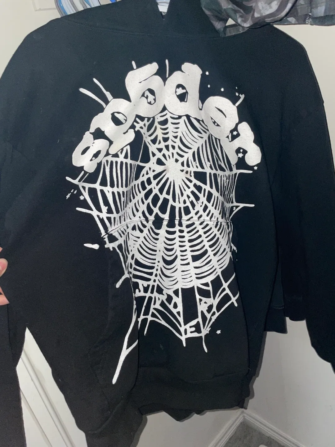 spider  Black Hoodie