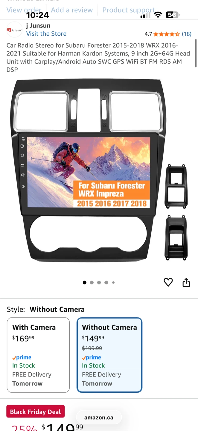 Junsun Car Radio for Subaru Forester/Impreza