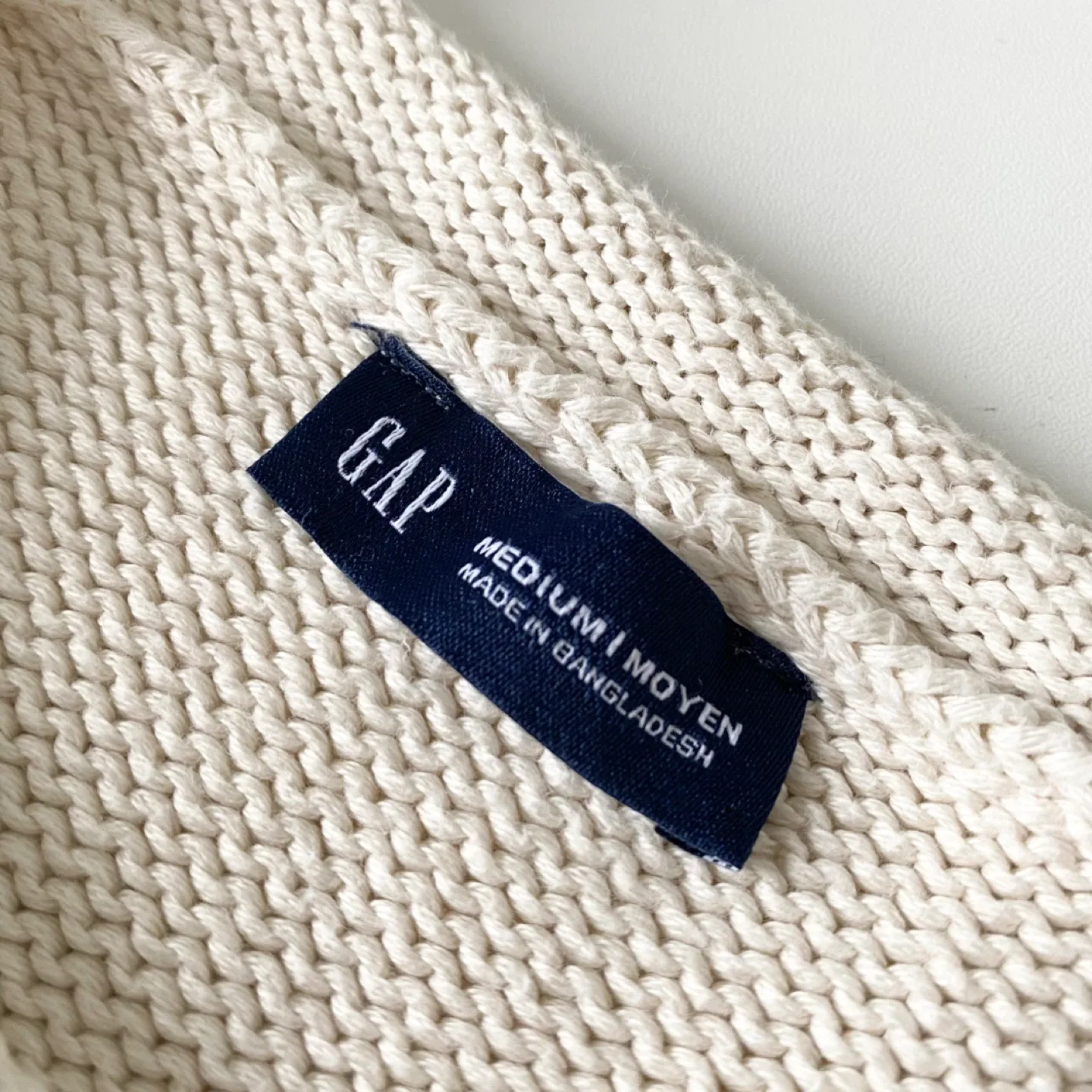 GAP Roll Neck 100% Cotton Striped Sweater image indicator(6)