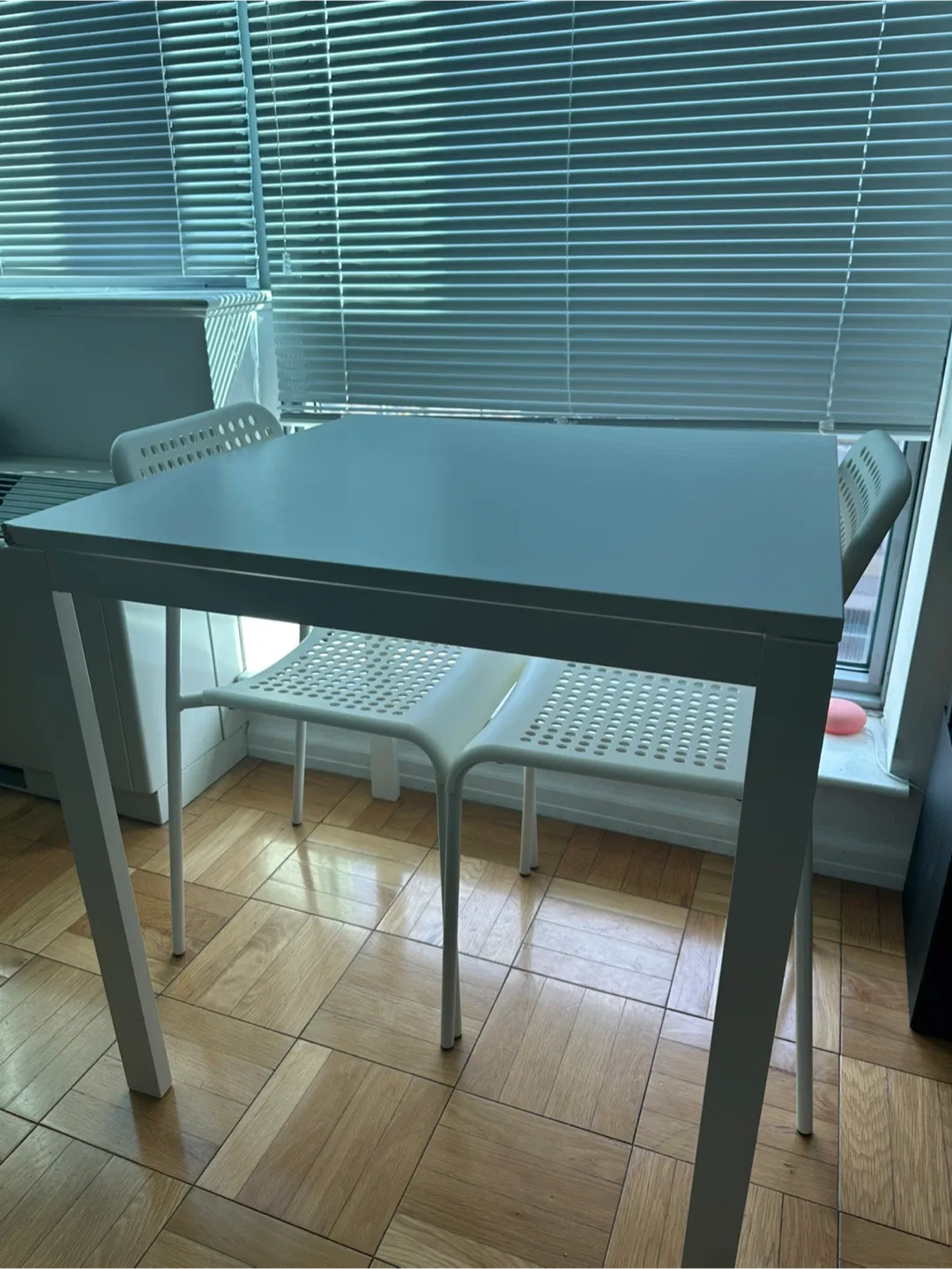 White Table and Chairs Set