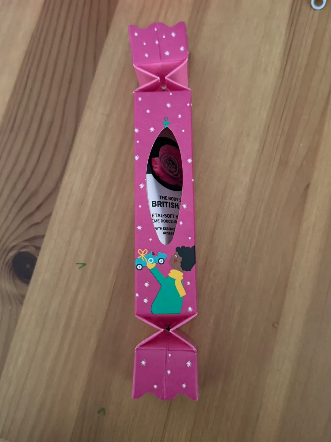 The Body Shop British Rose Hand Cream Cracker - 30 ml