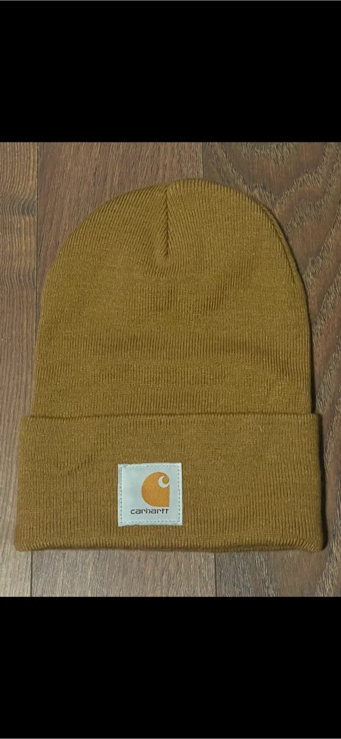 Carhartt Knit Cuffed Beanie - Brown