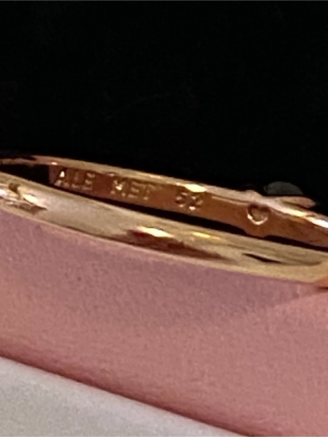 PRACTICALLY NEW- PANDORA Purple Solitaire Rose image indicator(8)