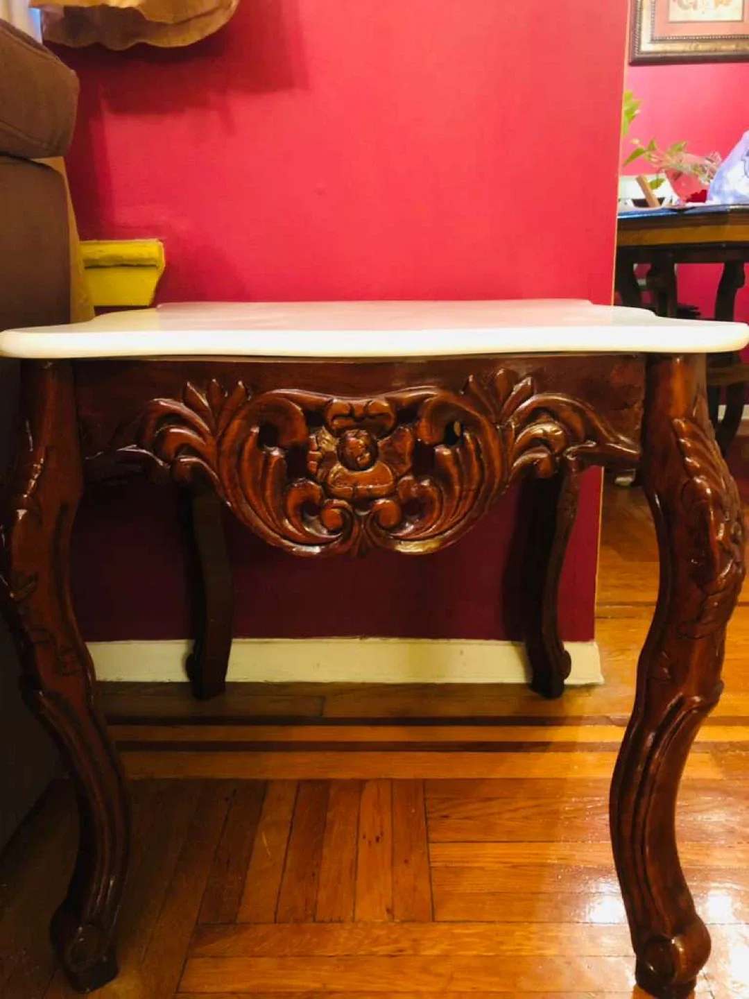 Vintage Ornate Accent Table