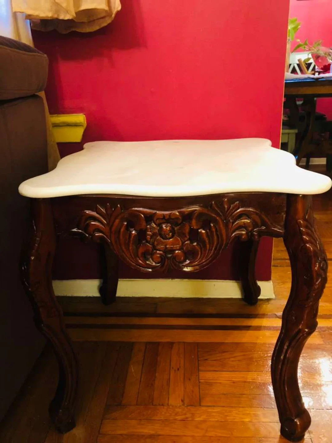 Vintage Ornate Accent Table image indicator(2)