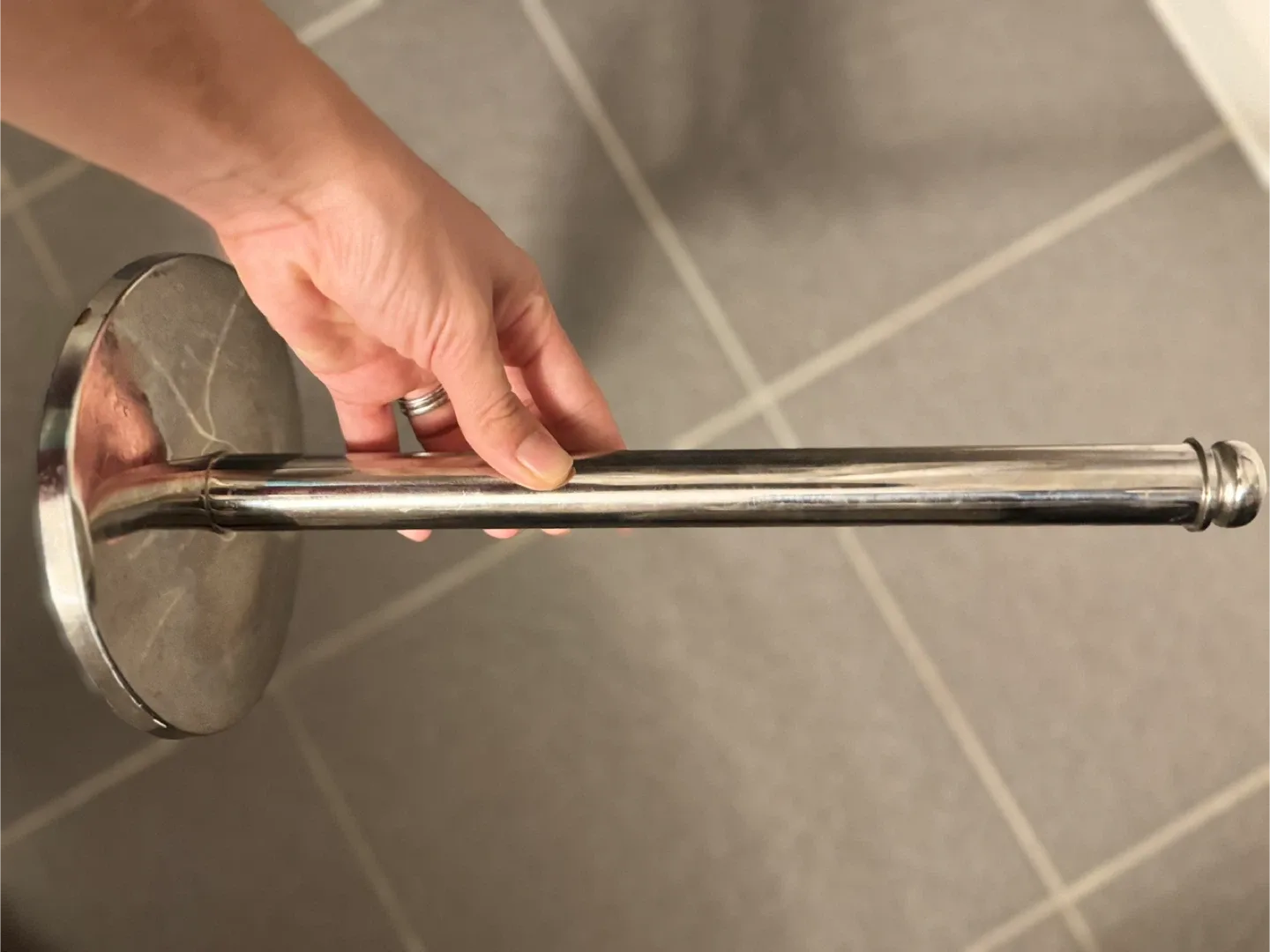Chrome Toilet Paper Holder