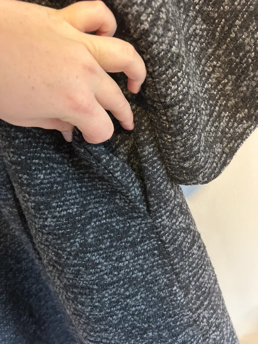 Jing xiu Exclusive Wool Blend Coat image indicator(4)